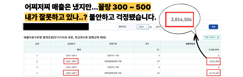 매출 하위 증빙자료